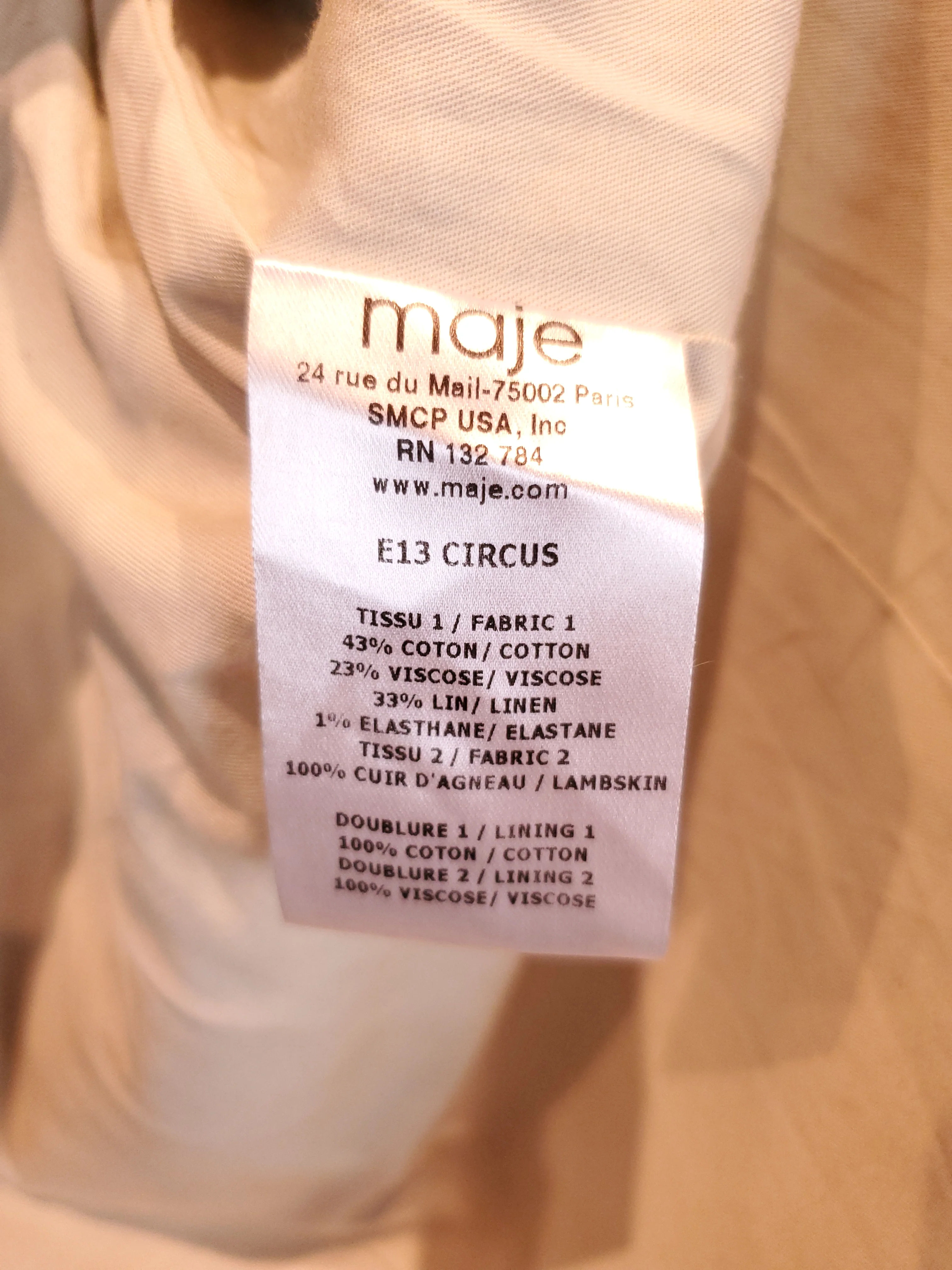 Manteau Maje - Image 6